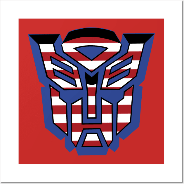 American Prime Wall Art by LefTEE Designs